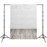 Panno di sfondo per fotografia 3D neonato da studio con muro di mattoni retrò da 1,5 x 2,1 m, Brick Wall