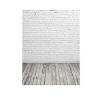 Panno di sfondo per fotografia 3D neonato da studio con muro di mattoni retrò da 1,5 x 2,1 m, Brick Wall