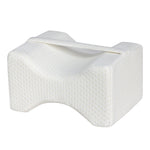 Cuscino ortopedico con zeppa per ginocchio in memory foam per dormire, sciatica, sollievo dal dolore alle articolazioni dell'anca, contorno, coscia, gamba, cuscino di supporto, White, Grey grid, Navy Blue grid, White+bandage, Grey grid+bandage         ...
