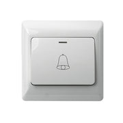 Interruttore per campanello A6-M Pulsante per campanello cablato nascosto, CC 12V