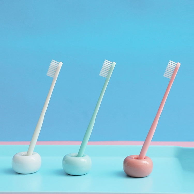 Spazzolino da denti per capelli morbidi per gelato per adulti al carbone di bambù Macaron 10 in 1 per uso domestico