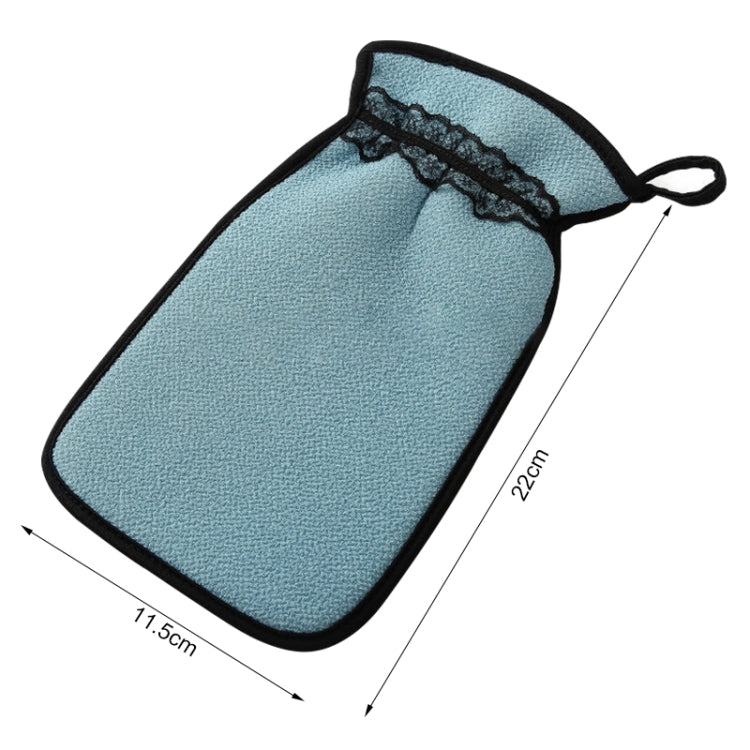 2 guanti da bagno per doccia, lavaggio esfoliante, massaggio spa, strumenti per la pulizia del bagno
