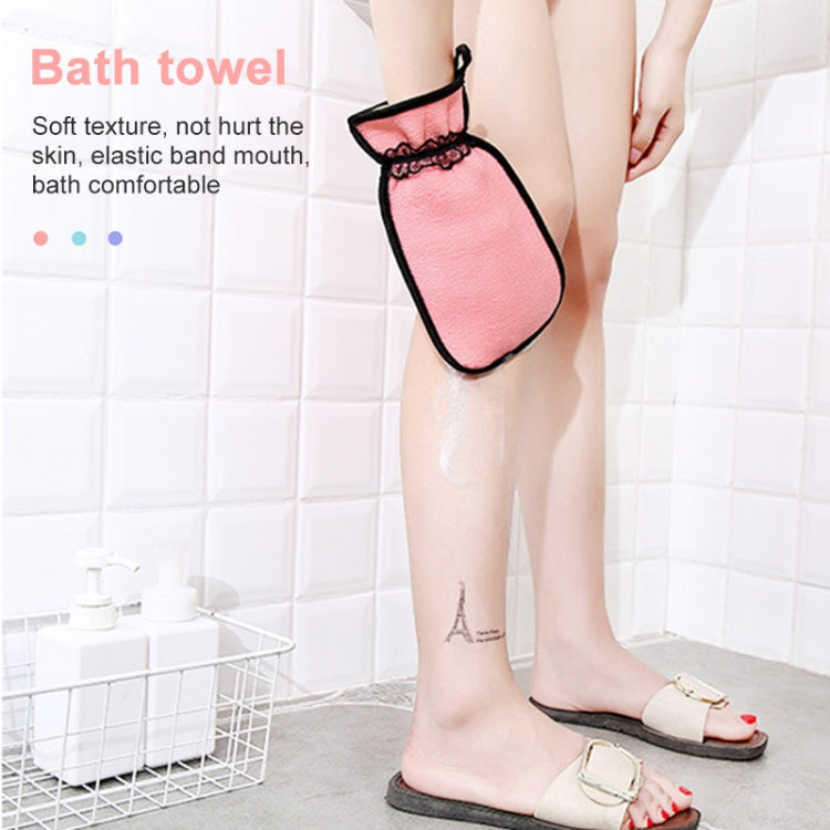 2 guanti da bagno per doccia, lavaggio esfoliante, massaggio spa, strumenti per la pulizia del bagno