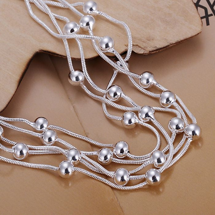 Bracciale moda gioielli placcato argento 925