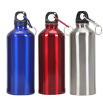 Borraccia per sport all'aria aperta in alluminio, borraccia portatile per alpinismo, borraccia per equitazione, 400ml, 500ml, 600ml, 750ml