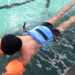 Cintura da nuoto in schiuma galleggiante posteriore regolabile in EVA Attrezzatura per l'allenamento in vita Strumento per la tavola galleggiante per bambini adulti, EVA Float Board Tool (Blue), EVA Float Board Tool (Pink), EVA Float Board Tool (Yellow)