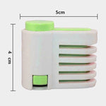 4 affettatrici per torta fai da te, affettatrice per torta a 5 strati, 4 PCS DIY Cake Slicers (Pink), 4 PCS DIY Cake Slicers (Green)