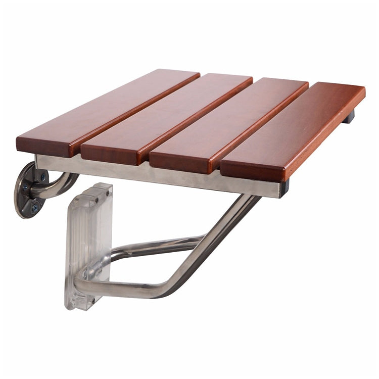 Sedia da doccia relax pieghevole a parete in legno massello, F Fype Folding Solid Chair