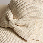 Cappello da viaggio estivo da ragazza, a tesa larga, floscio, estivo, da spiaggia, sportivo, in paglia