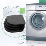 Tappetino antiurto per lavatrice, frigorifero, 4 pezzi/set, Earthquake Pad Machine Mat