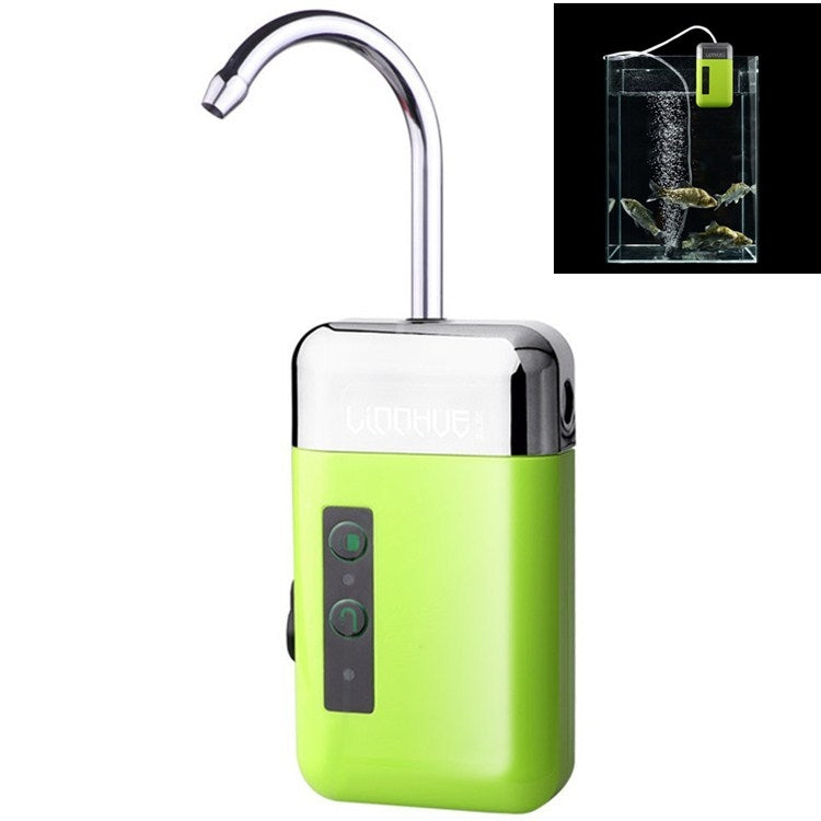 LINNHUE Pompa dell'acqua automatica Ricarica dell'assorbitore d'acqua Pompa di aerazione per la pesca all'aperto, LINNHUE