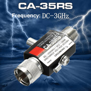 CA-35RS PL259 SO239 Walkie Talkie Ripetitore radio Coassiale Protezione da sovratensione per antenna, CA-35RS
