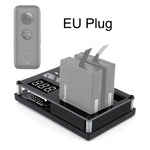 Caricabatterie Micro USB 3 pezzi per fotocamera panoramica Insta360 ONE X