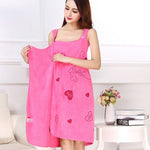 Asciugamani da bagno Fashion Lady Indossabile Asciugamano da bagno magico ad asciugatura rapida Beach Spa Accappatoi Gonna da bagno