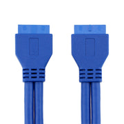 Cavo USB 3.0 da 50 cm scheda madre Cavo da 20 pin conversione estensione madre-femmina F-F