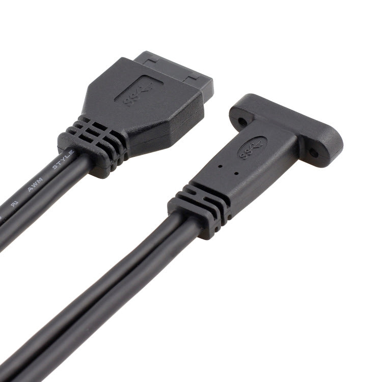 Cavo deflettore USB 3.0 20P a USB Type-C 50 cm