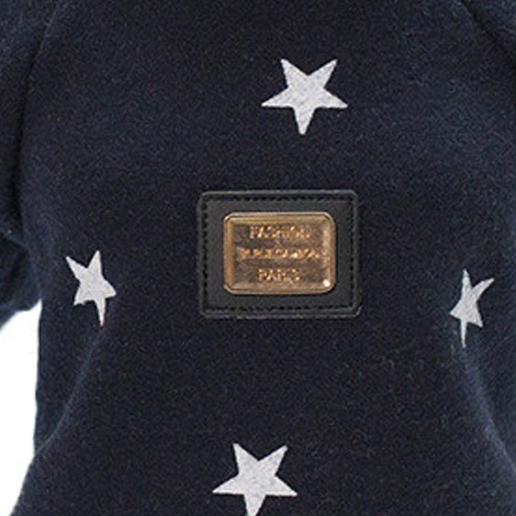 Maglione caldo per cani con motivo a stella autunno inverno