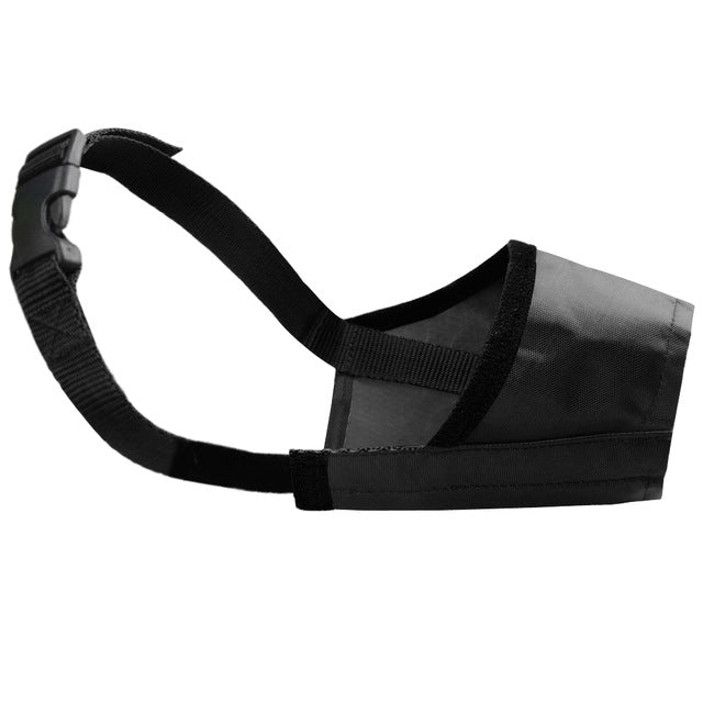 Fornitore di animali domestici Museruola per cani In nylon traspirante Confortevole maglia morbida Maschera per bocca regolabile per animali domestici Previene il morso, 12cm, 14cm, 16cm, 18cm, 20cm, 22cm, 24cm