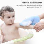 Guanti da bagno ispessiti per asciugamano da bagno fronte-retro per bambini dei cartoni animati