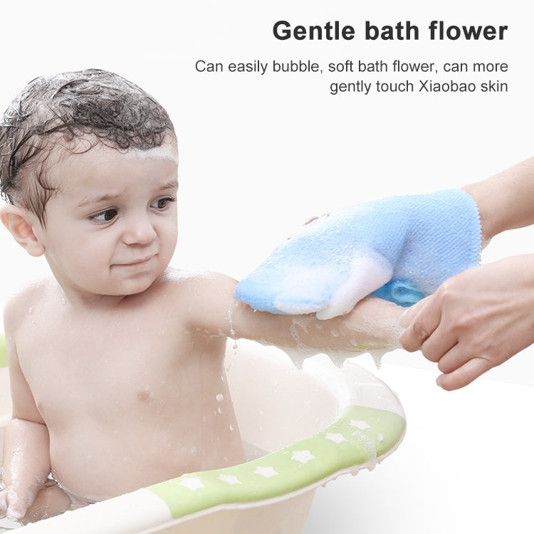 Guanti da bagno ispessiti per asciugamano da bagno fronte-retro per bambini dei cartoni animati