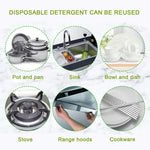 Pressa per dispenser di sapone, detersivo per cucina, pressa per lavaggio, Gray, Silver