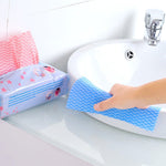 Strofinaccio in tessuto non tessuto usa e getta di tipo pull da 80 fogli, Non-woven DishCloth(Red), Non-woven DishCloth(Blue), Non-woven DishCloth(Green), Non-woven DishCloth(Beige)