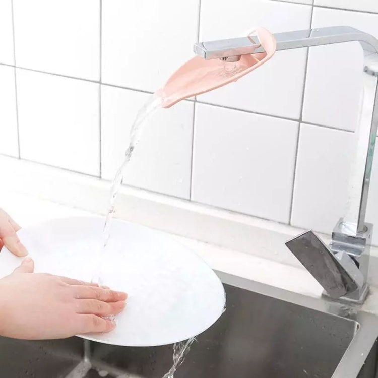 Prolunga per rubinetto, tinta unita, per maniglia per lavandino, per bambini, per bagno, lavaggio a mano per bambini