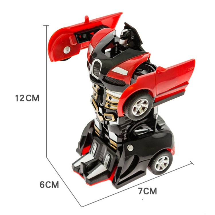 Modello di auto giocattolo con deformazione da impatto per auto giocattolo trasformabile con un clic