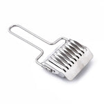 Taglierina manuale per tagliatelle in acciaio inox 16cm
