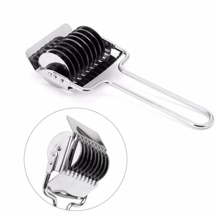 Taglierina manuale per tagliatelle in acciaio inox 16cm