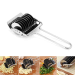 Taglierina manuale per tagliatelle in acciaio inox 16cm