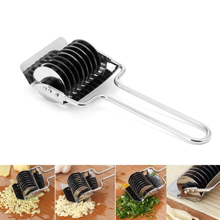 Taglierina manuale per tagliatelle in acciaio inox 16cm