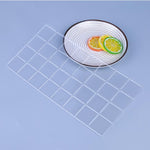 2 set di stampi per torte fai da te, stampi per stampa fondente Wexture, Plaid pattern, Roll rattan