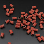 100 pezzi di accessori per smerigliatrice elettrica per nail art Anello di carta vetrata Anello di panno di sabbia Anello di macinazione, 80#, 120#, 180#