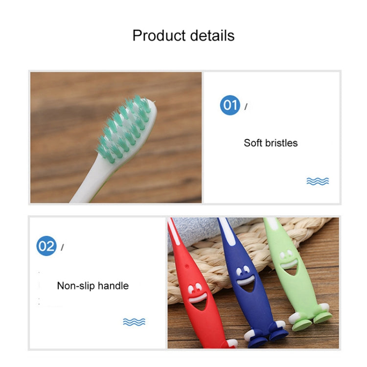 Set 3 spazzolini da denti per bambini con cartoni animati