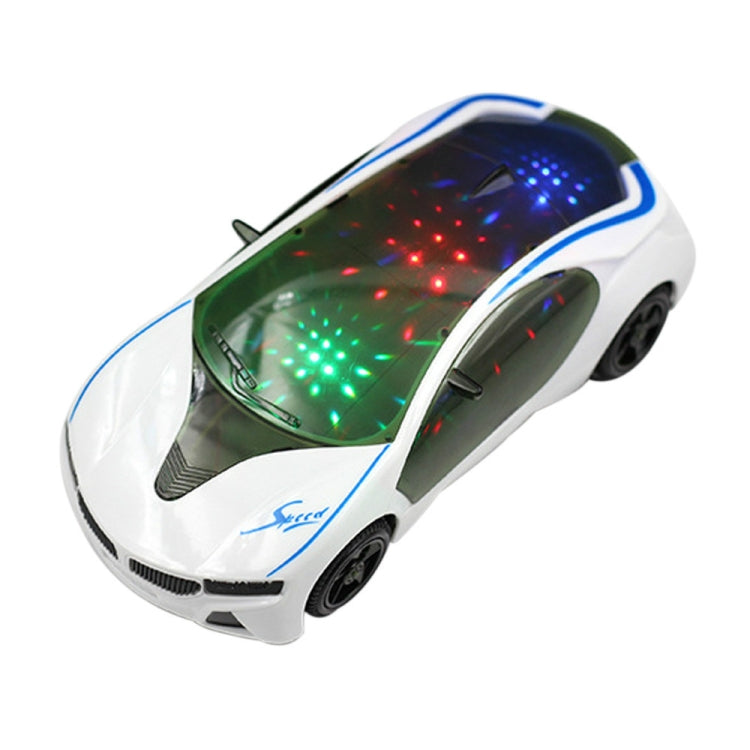 Giocattolo elettrico supercar 3D con luci e musica