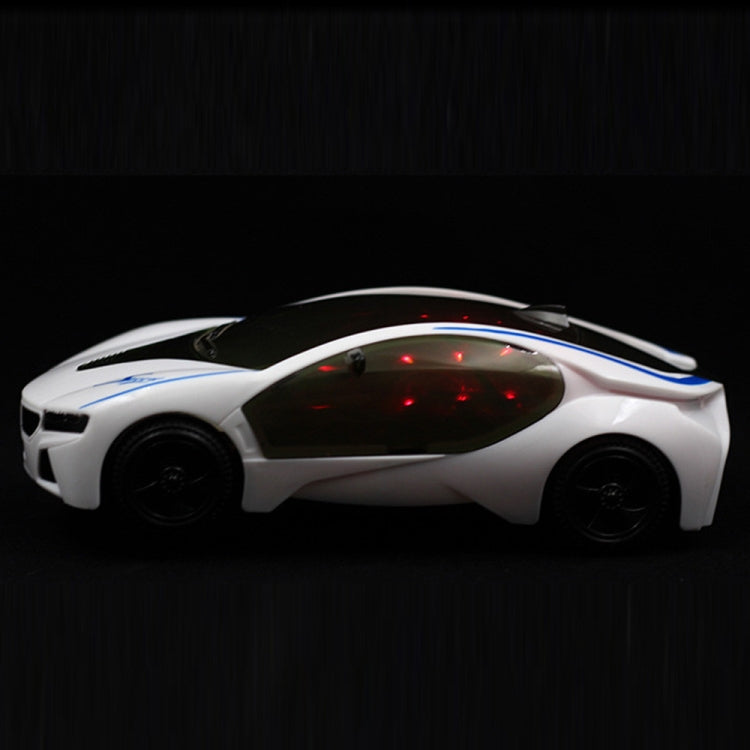 Giocattolo elettrico supercar 3D con luci e musica