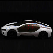 Giocattolo elettrico stile supercar 3D con luci delle ruote Musica canto Bambini Ragazzi Ragazze Regalo Elettrico universale, 3D Supercar Electric Toy