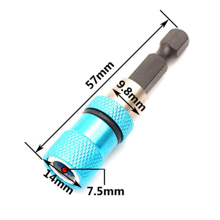 Perno di collegamento magnetico con limite di punta per cacciavite elettrico in acciaio inossidabile, Screwdriver Bit