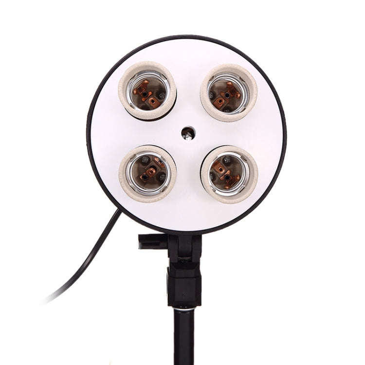 Kit Softbox per studio fotografico (portalampada a quattro prese + Softbox per illuminazione flash 50 X 70 cm + supporto luce da 2 m)