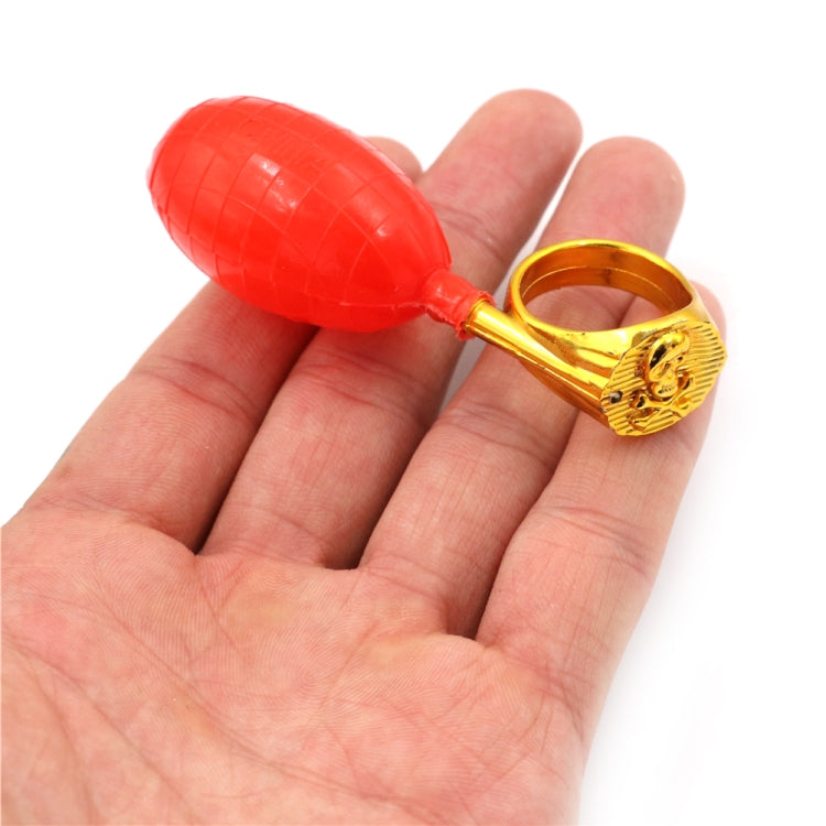 Giocattolo scherzo con anello di spruzzo d'acqua complicato da 3 pezzi, Tricky Water Spray Ring