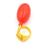 Giocattolo scherzo con anello di spruzzo d'acqua complicato da 3 pezzi, Tricky Water Spray Ring