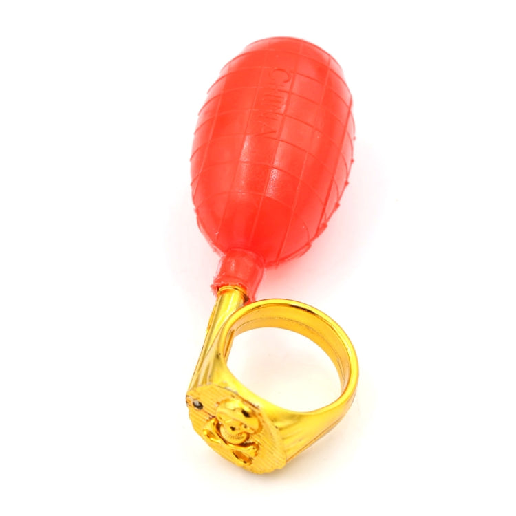 Giocattolo scherzo con anello di spruzzo d'acqua complicato da 3 pezzi, Tricky Water Spray Ring
