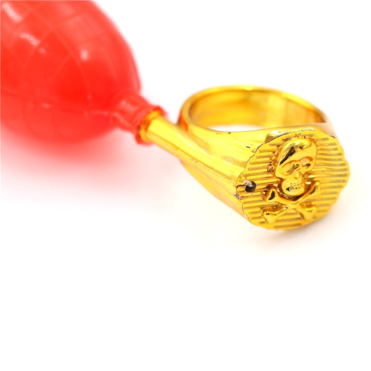 Giocattolo scherzo con anello di spruzzo d'acqua complicato da 3 pezzi, Tricky Water Spray Ring