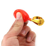 Giocattolo scherzo con anello di spruzzo d'acqua complicato da 3 pezzi, Tricky Water Spray Ring