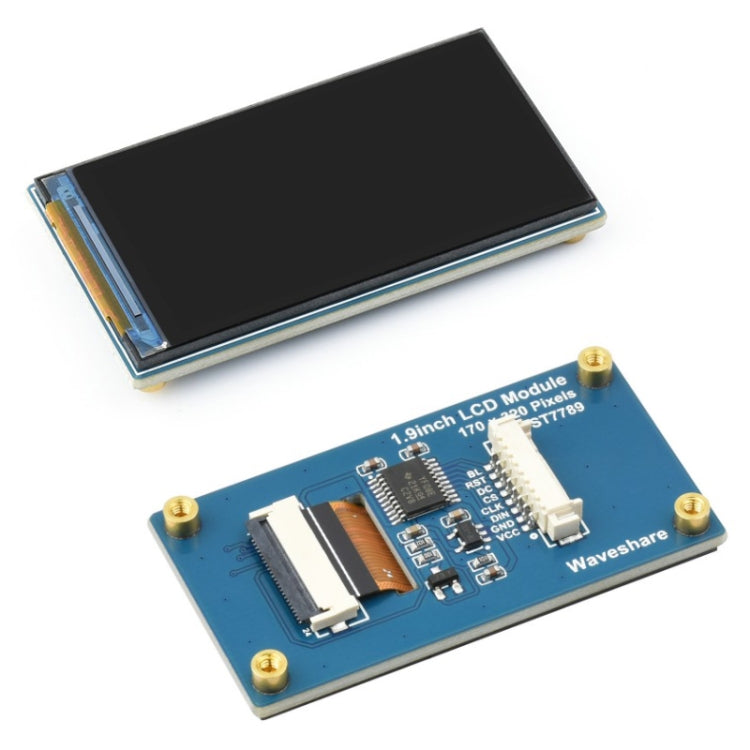 Modulo display LCD Waveshare da 1,9 pollici 262K colori 170x320 per Raspberry Pi Pico, interfaccia SPI, 23822, 1.9 inch