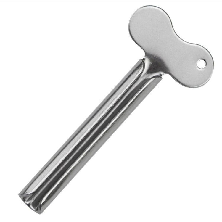 3 pezzi in acciaio inossidabile spremitura dentifricio dispositivo chiave per capelli seccatoio strumento di tintura spremiagrumi semicircolare in metallo, Hair Key Squeezer