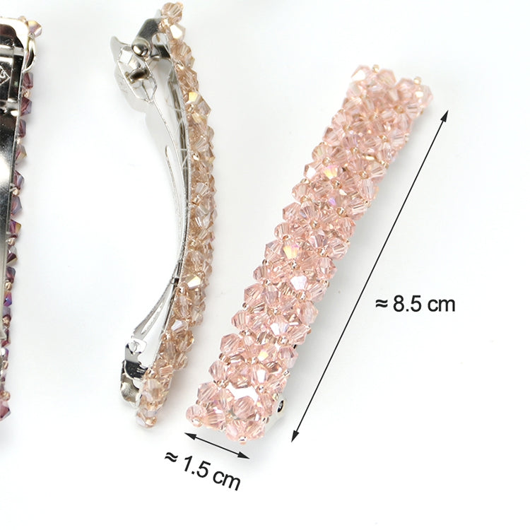 Accessori per capelli elastici per capelli con strass di cristallo copricapo per ragazze alla moda