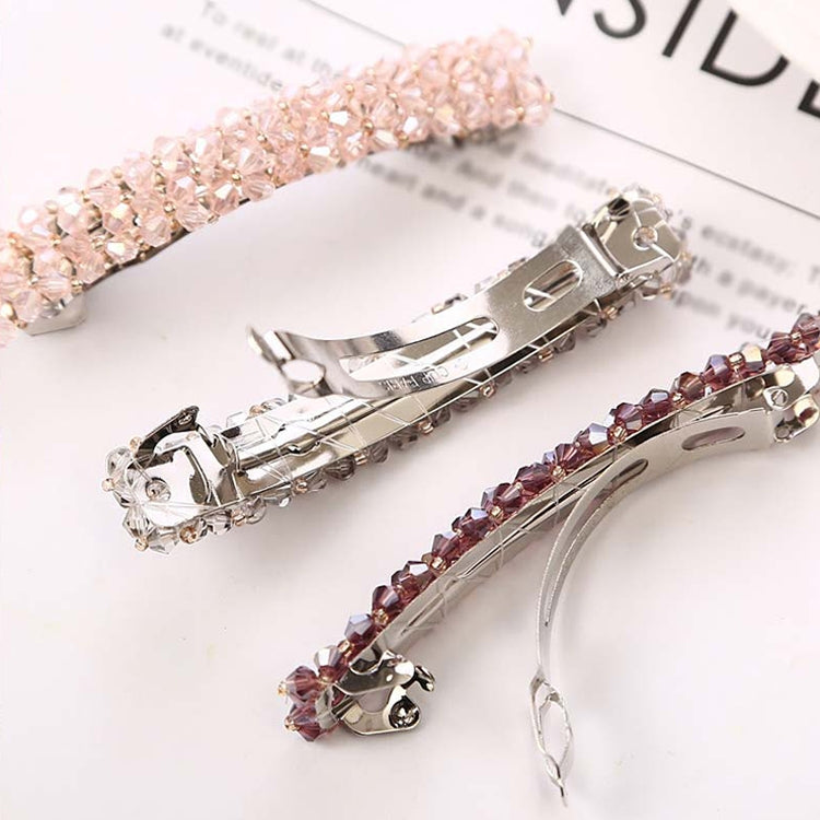 Accessori per capelli elastici per capelli con strass di cristallo copricapo per ragazze alla moda