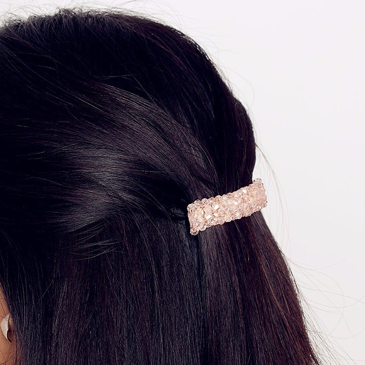 Accessori per capelli elastici per capelli con strass di cristallo copricapo per ragazze alla moda